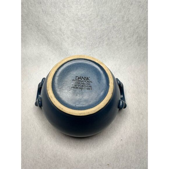 Dansk Mesa Sky Blue Stoneware‎ covered onion Soup Tureen with Lid - Picture 3 of 4